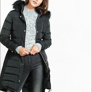 Long Down Filled Coat